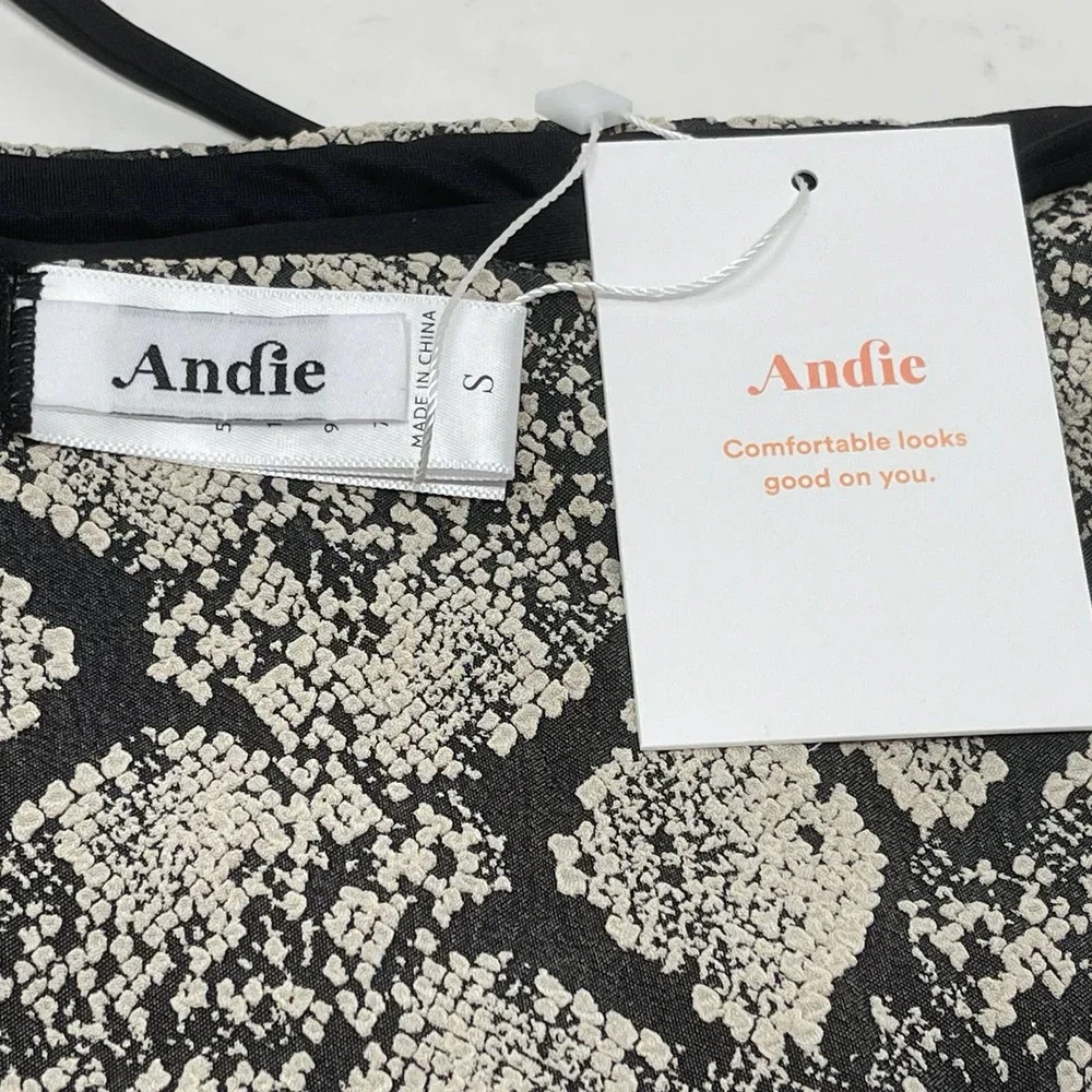 Andie Bottom Snake Riviera High Waisted Style: AB363 Small 1059:S1393